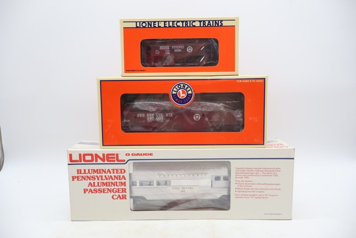 Lot of (3) Train Cars