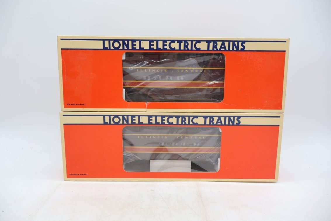Lot of (2) Illinois Central Vista Dome Cars