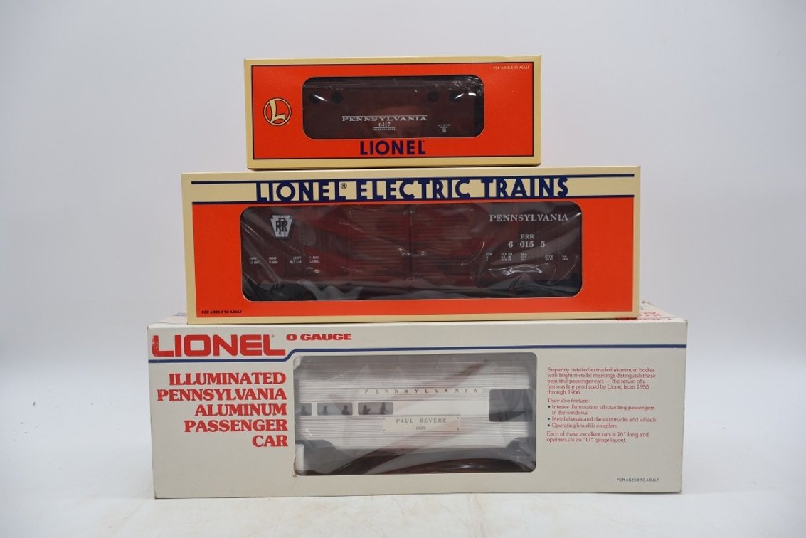 Lot of (3) Train Cars