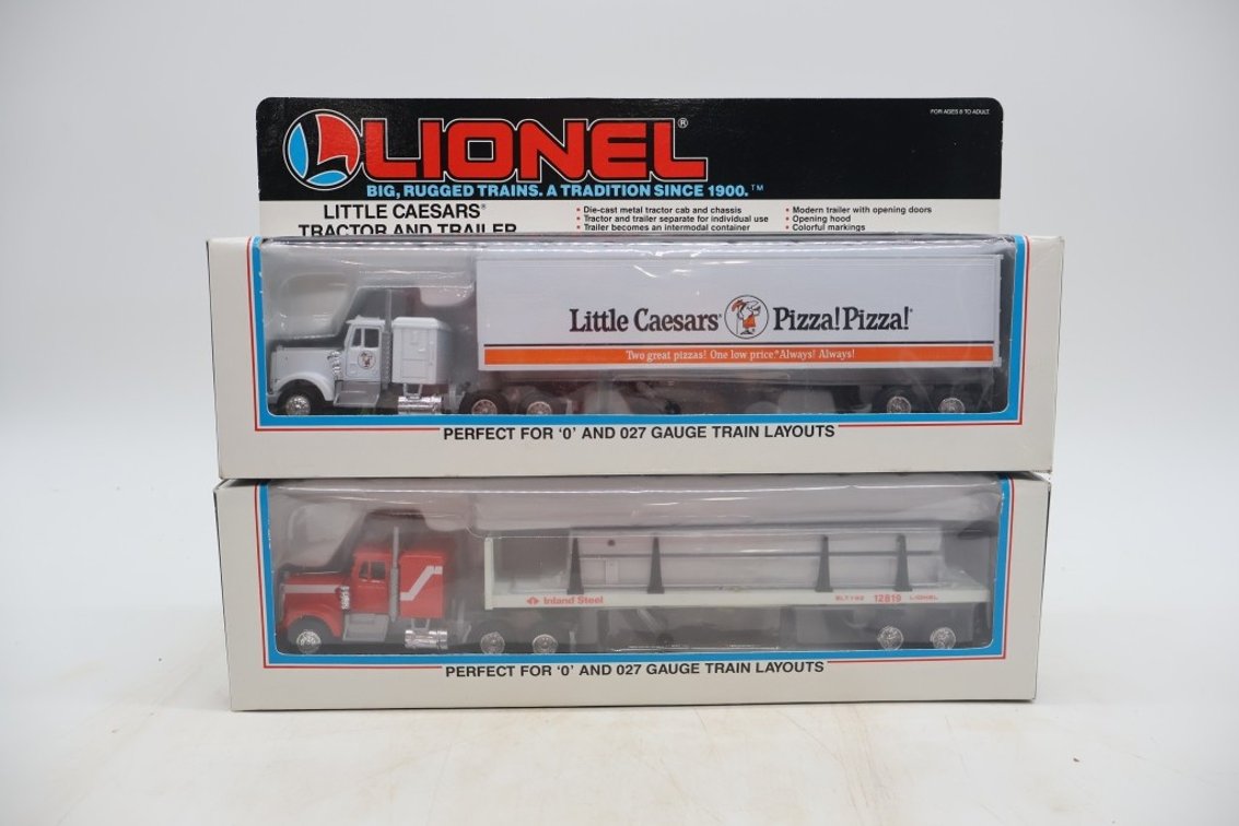 Lot of (2) Tractor and Trailers