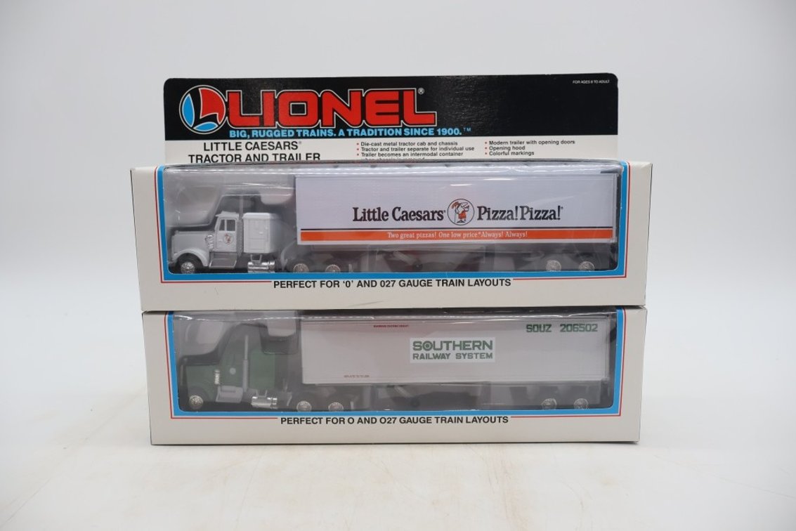 Lot of (2) Tractor and Trailers