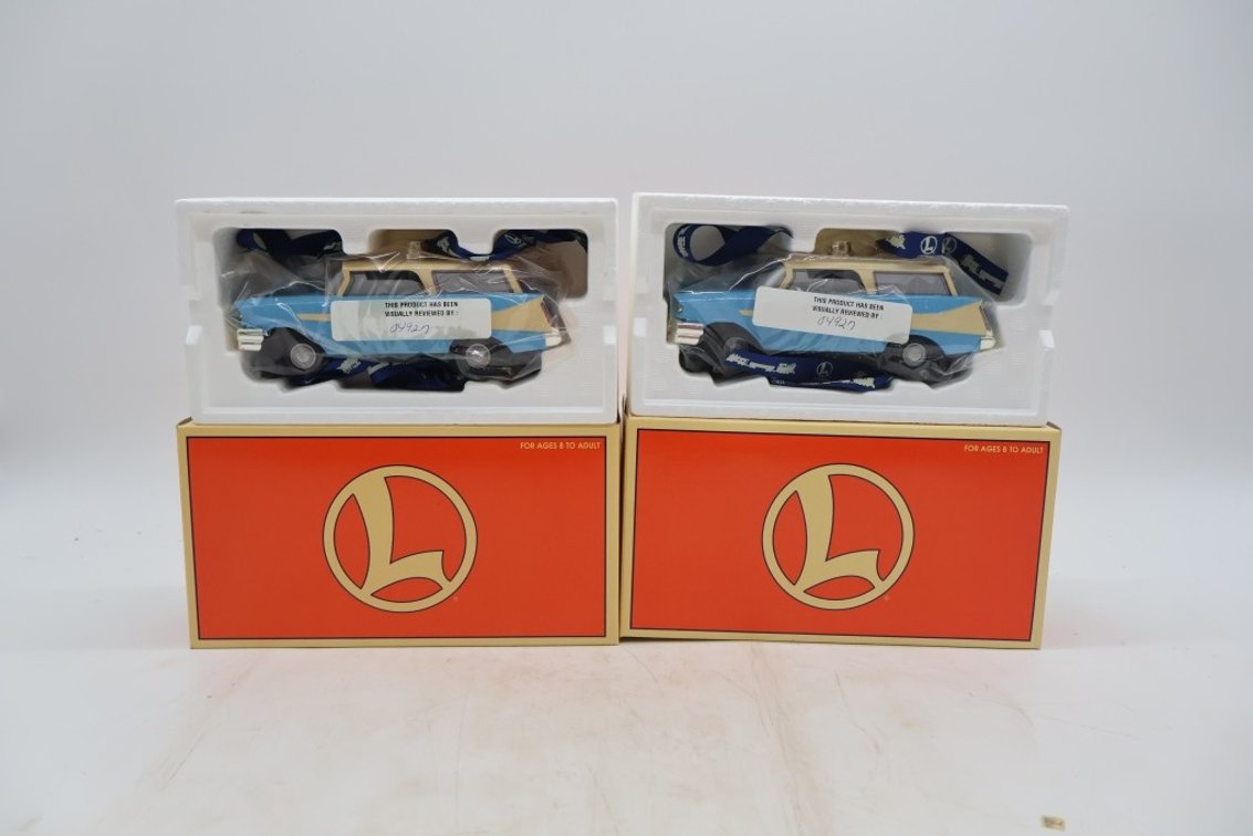 Lot of (2) '68 Blue Inspection Cars