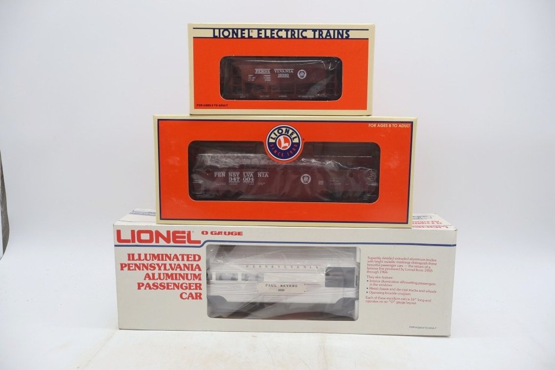 Lot of (3) Train Cars
