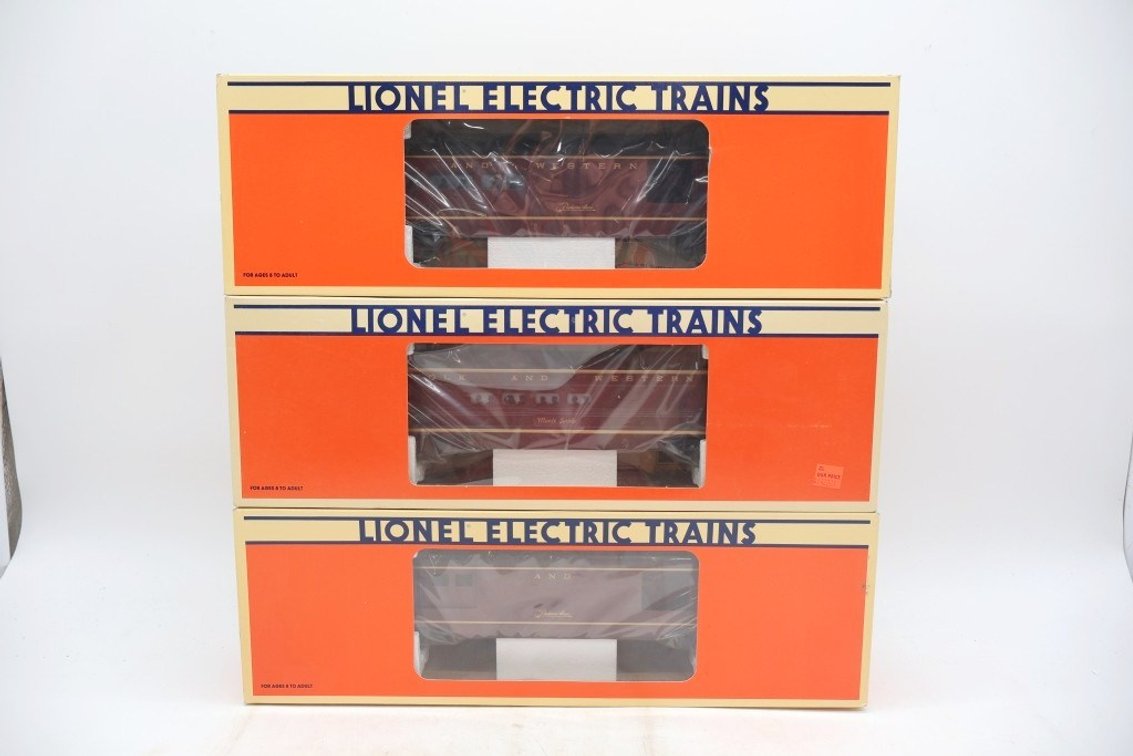 Lot of (3) Train Cars