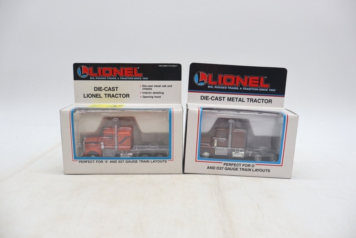 Lot of (2) Tractor and Trailers
