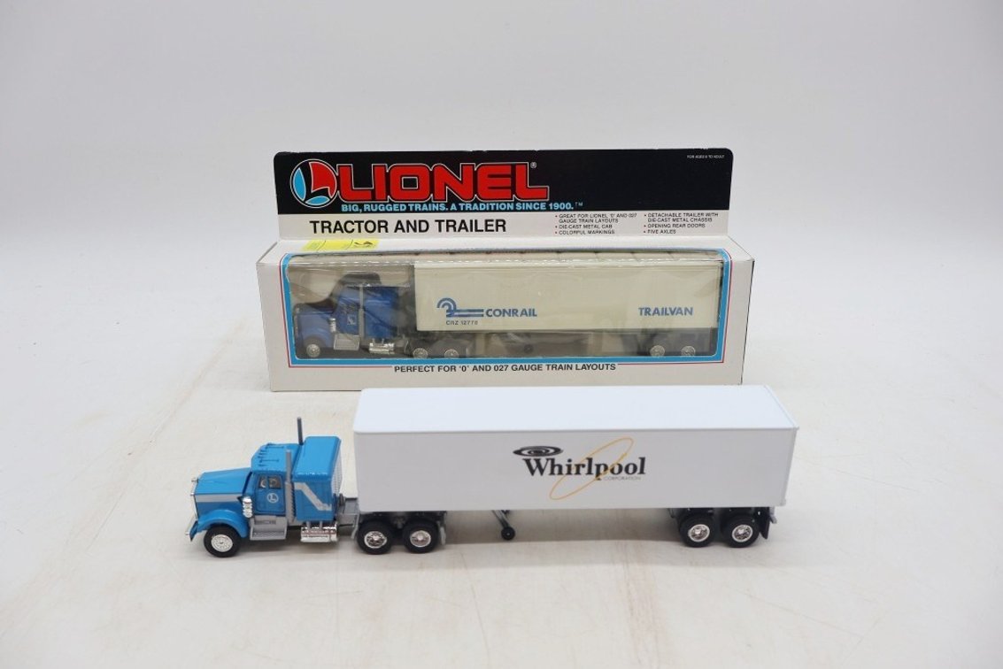 Lot of (2) Tractor and Trailers