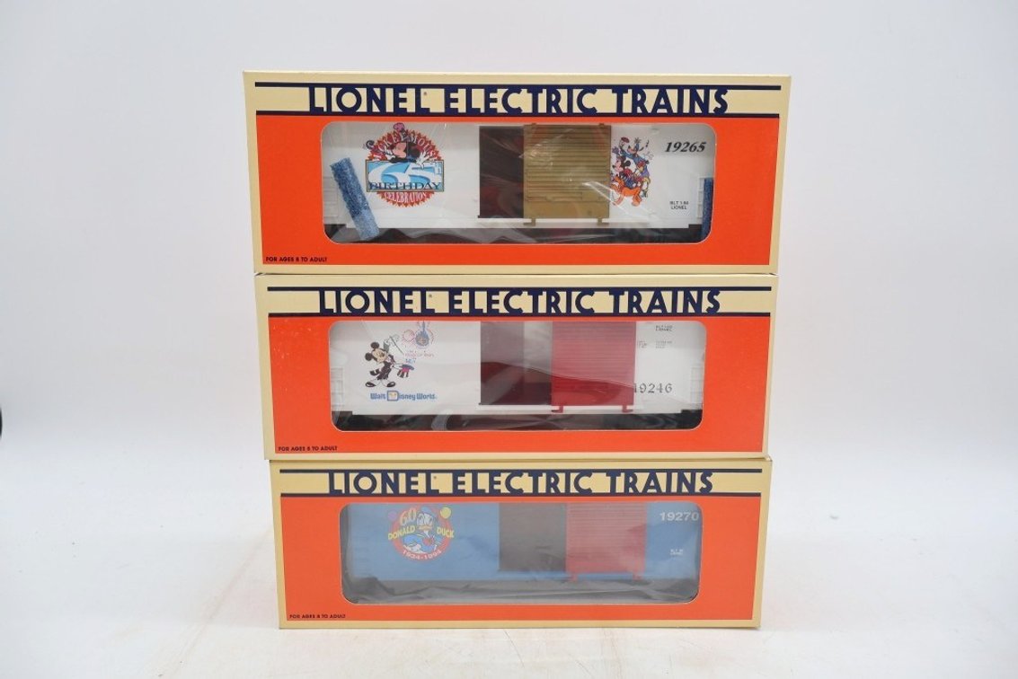 Lot of (3) Train Cars