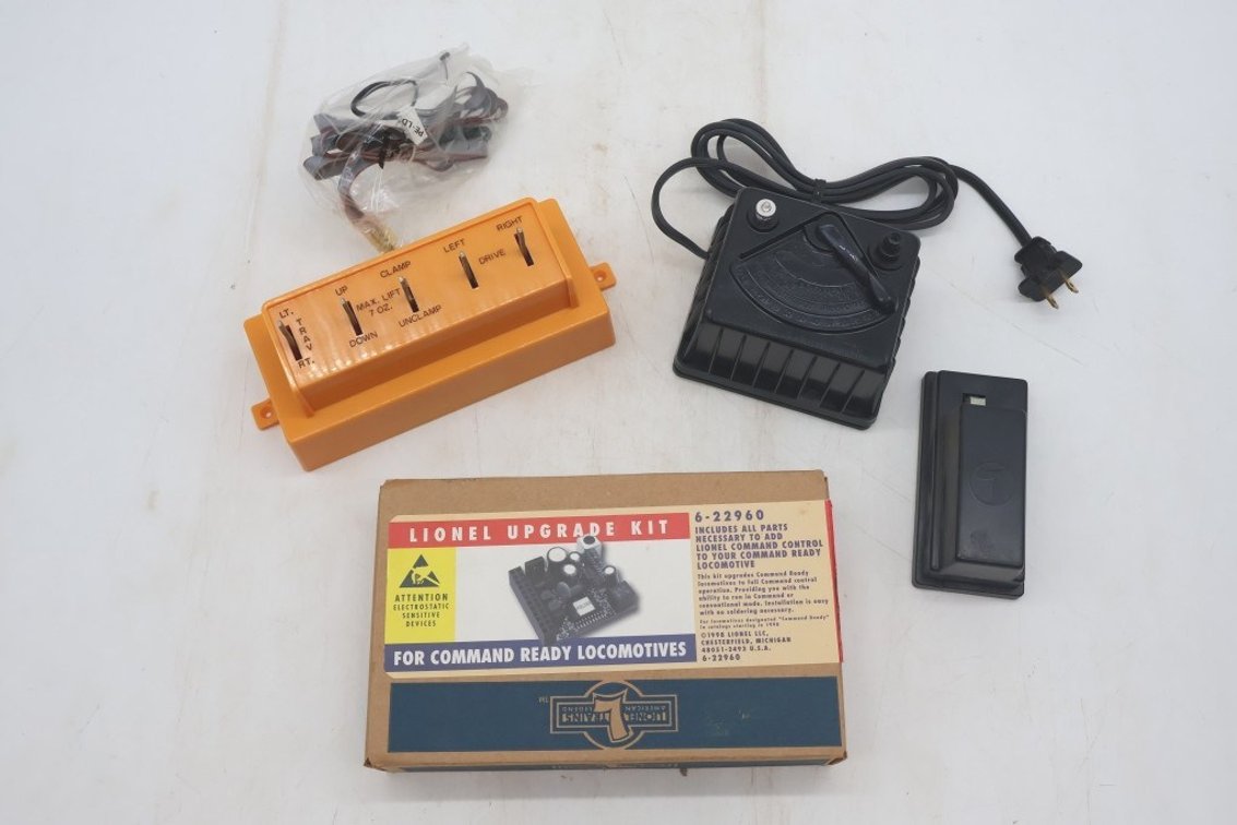 Lot of Lionel Contoller, Transformer and Upgrade Kit