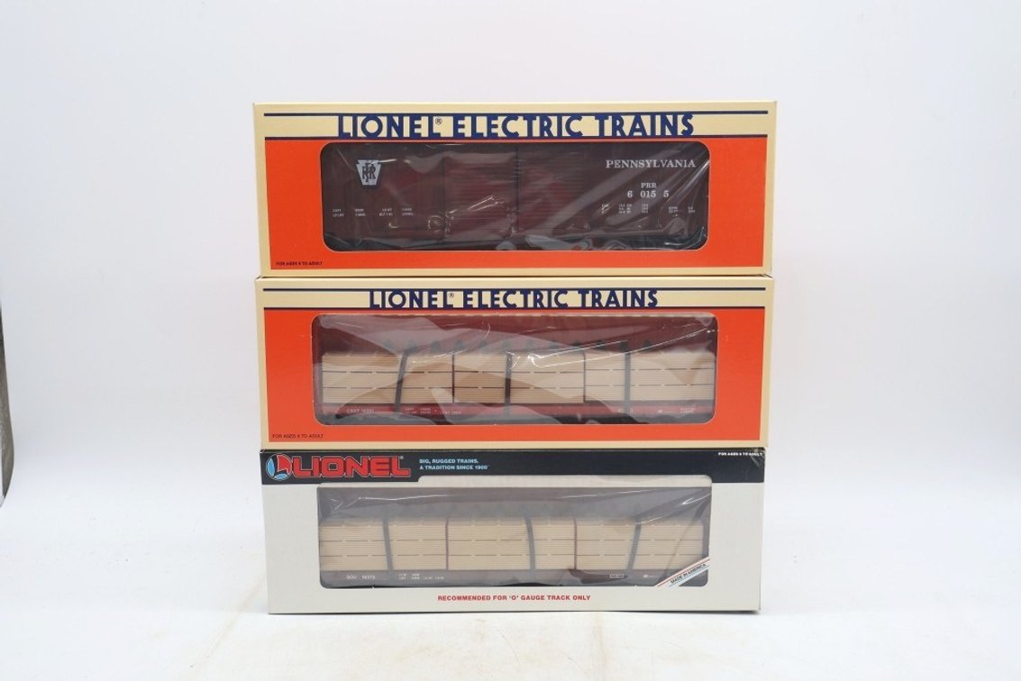 Lot of (3) Train Cars
