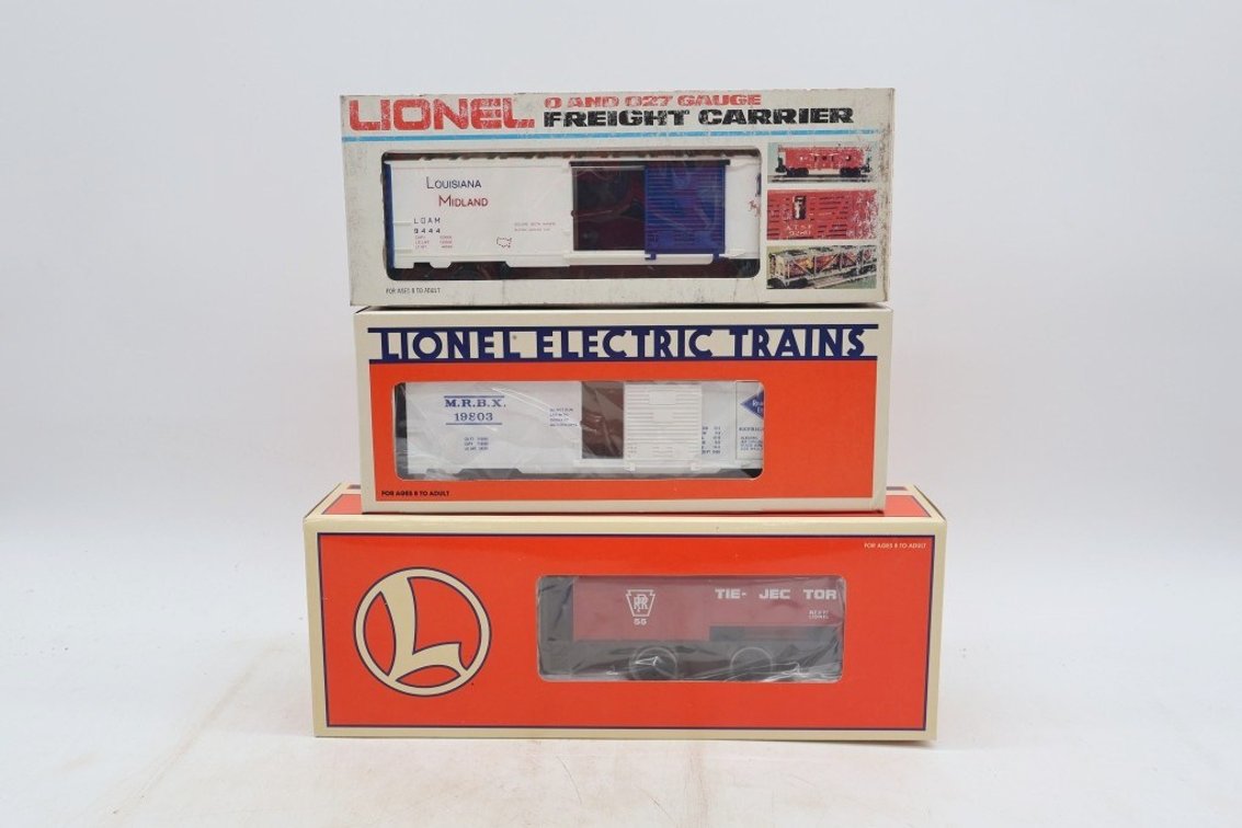Lot of (3) Train Cars