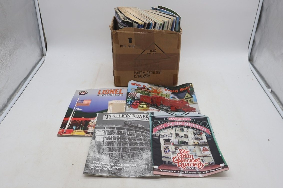 Lot of Train Books