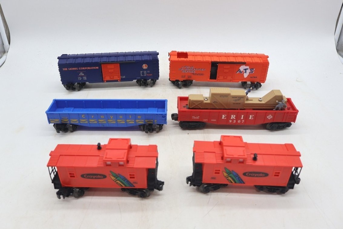 Lot of Train Cars