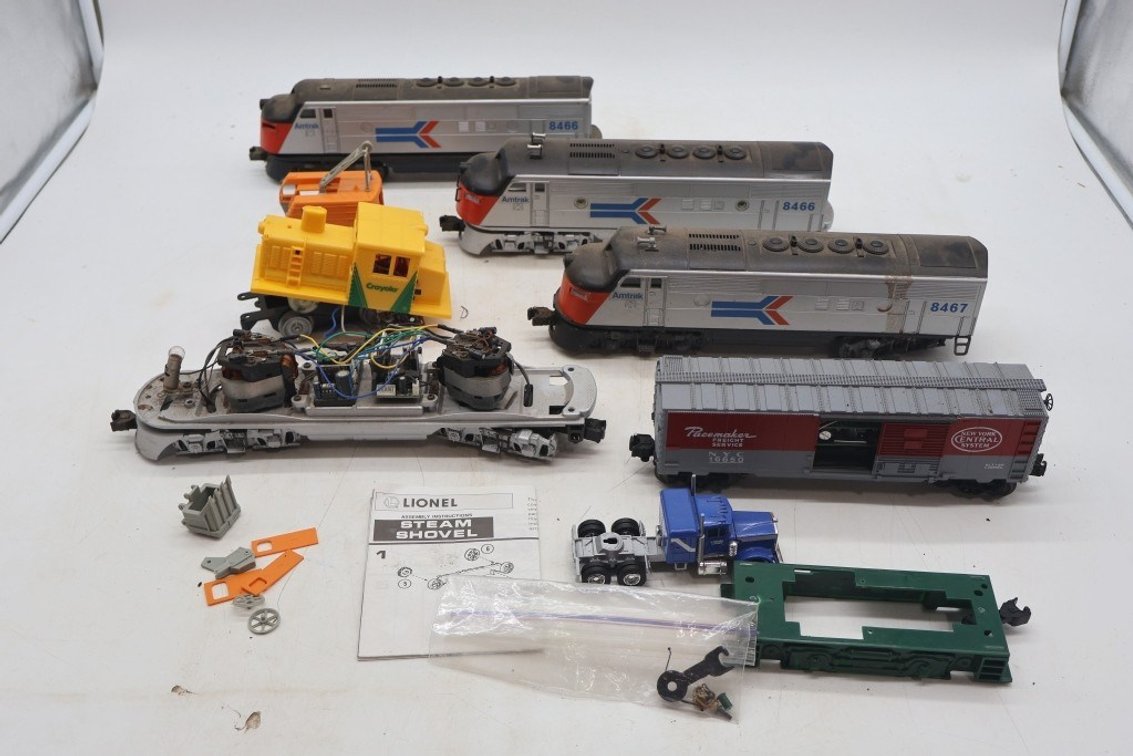Lot of Train Cars