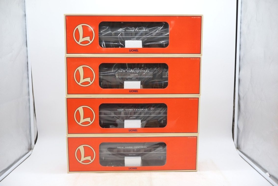 Set of 4 NYC Train Cars