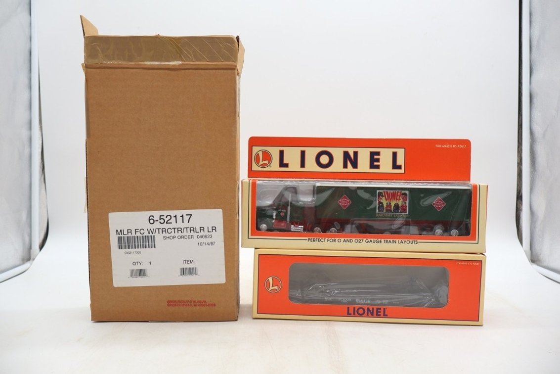 Lionel LRRC of St. Louis REA w/ Tractor Trailer Set