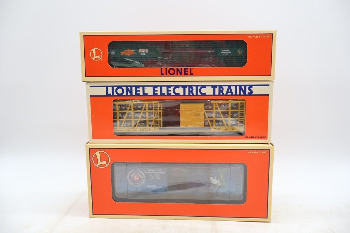 Lot of (3) Train Cars