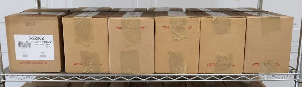 Lot of (12) MC GP-9 B Unit Upgrade