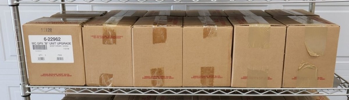 Lot of (12) MC GP-9 B Unit Upgrade