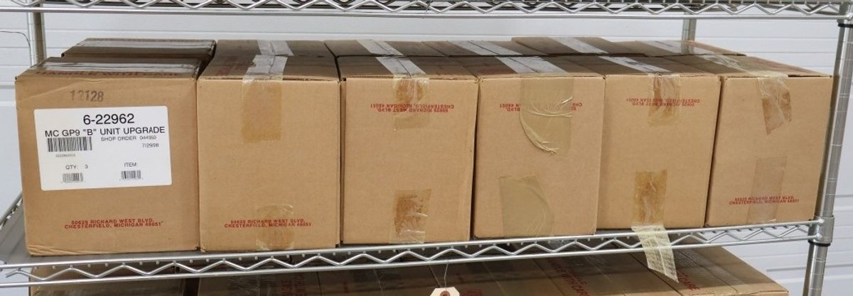 Lot of (12) MC GP-9 B Unit Upgrade
