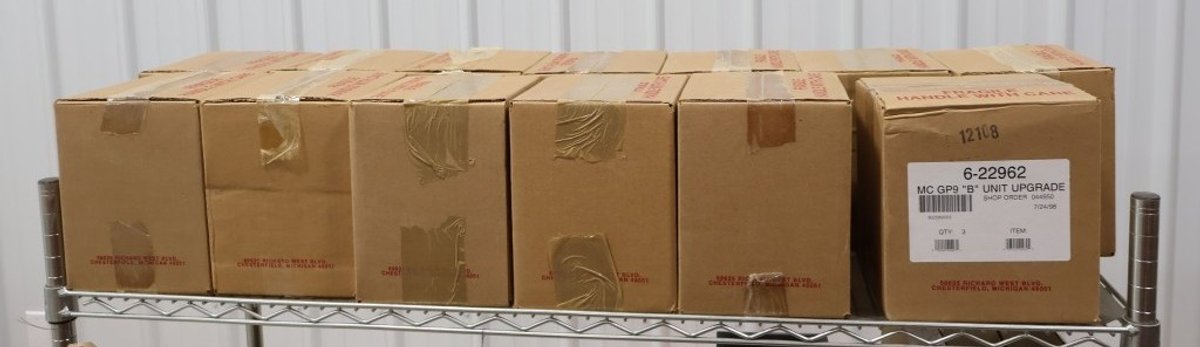 Lot of (12) MC GP-9 B Unit Upgrade