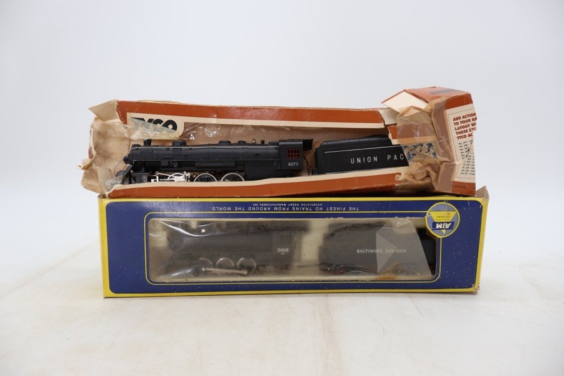 Lot of 2 HO Scale Locomotives