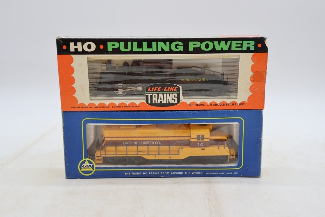 Lot of 2 HO Scale Locomotives