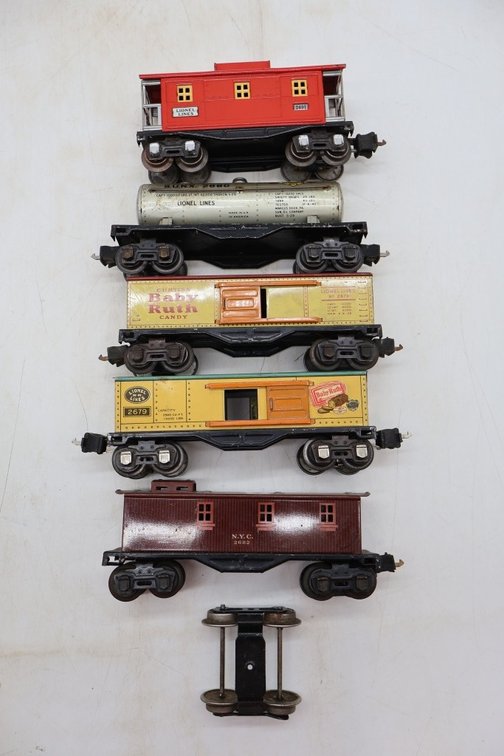 Lot of Assorted Train Cars
