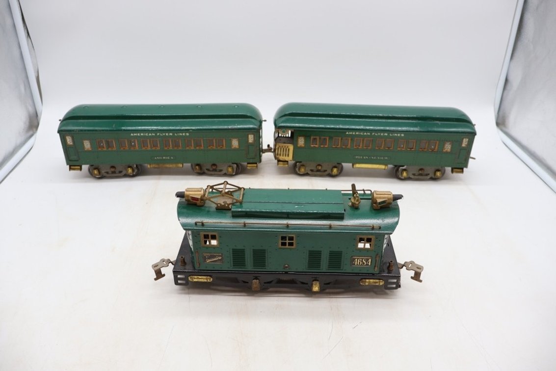 Lot of 3 G Gauge Passenger Cars