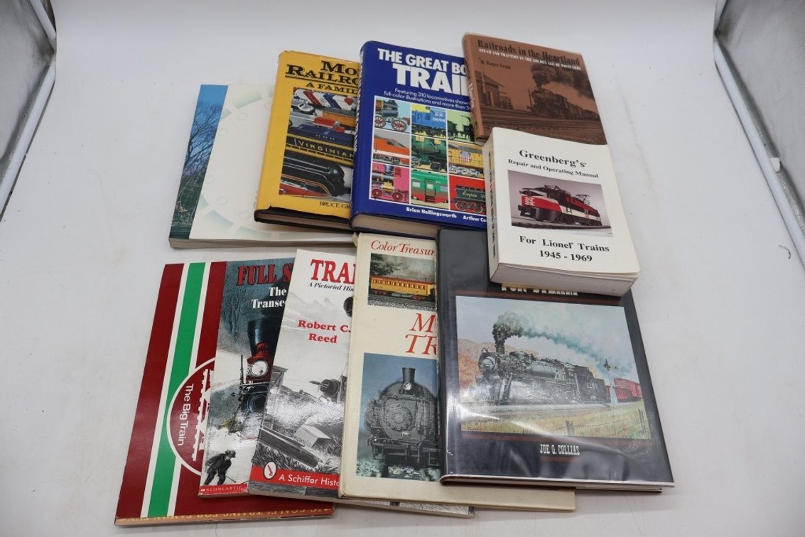 Lot of Train Books