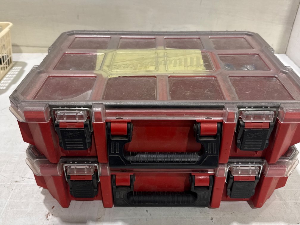 Milwaukee Box with supplies