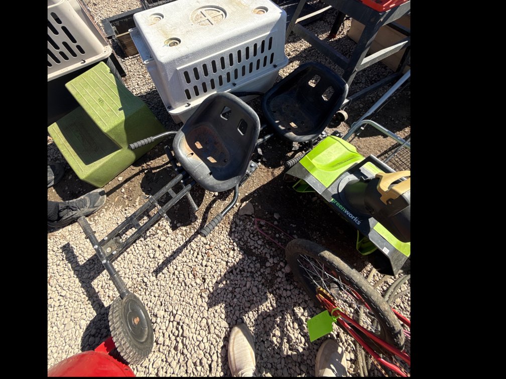 2 hover board, scooters, bike