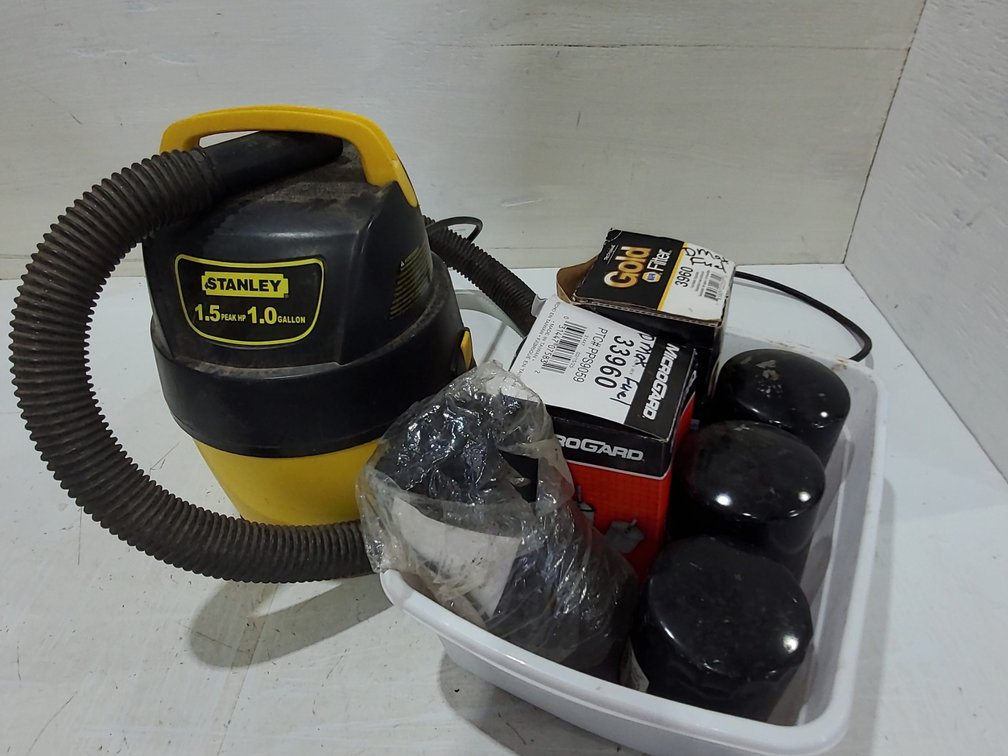 Vacuum and filters