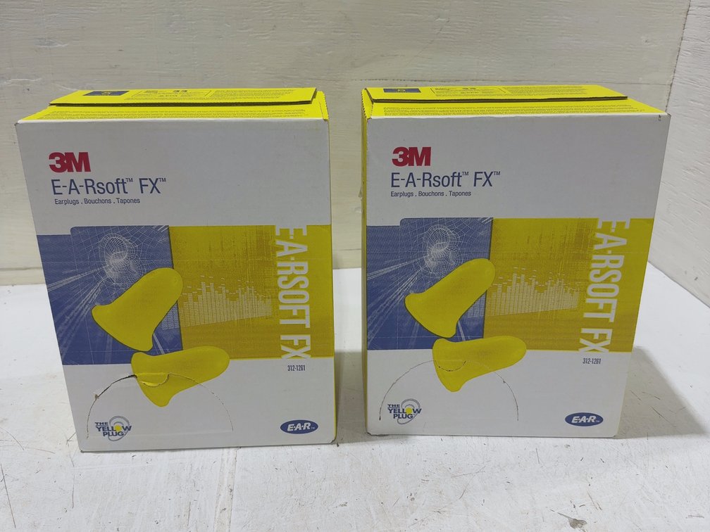 Two boxes earplugs