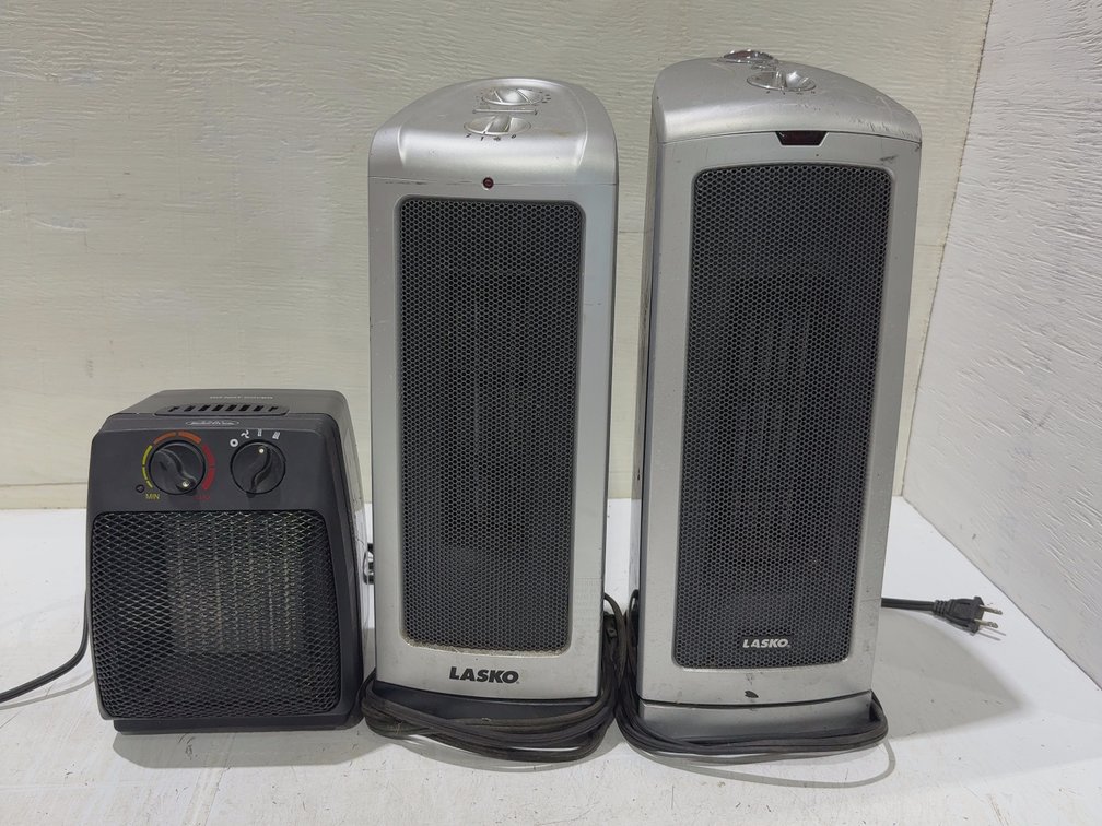 3 Space heaters