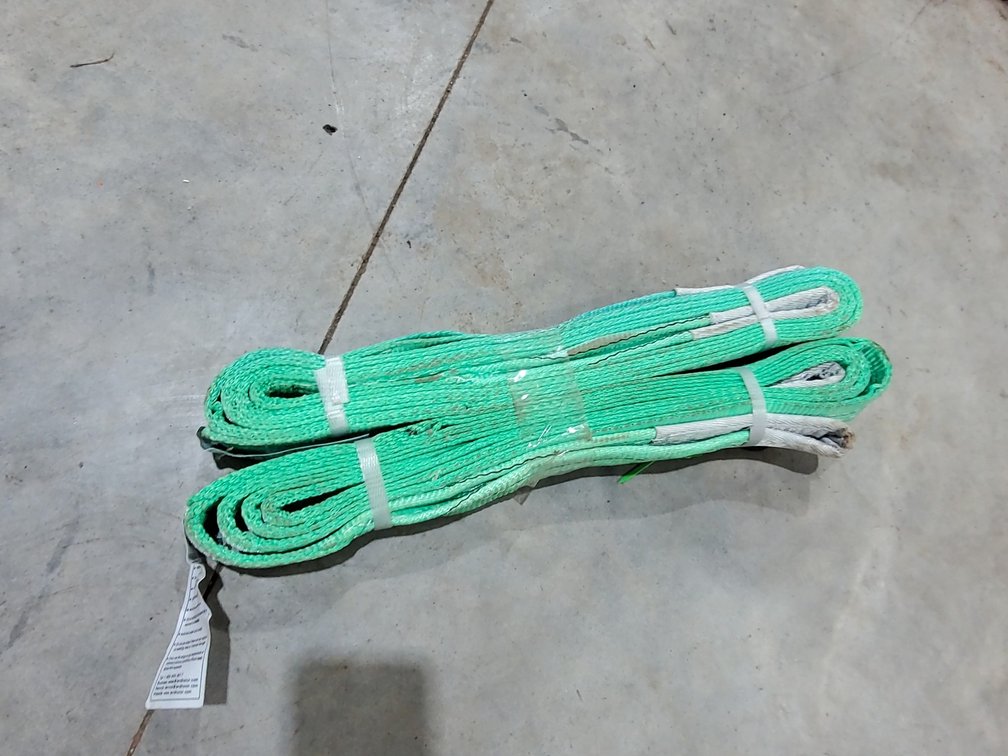 (2) 2T 13ft Lifting Slings