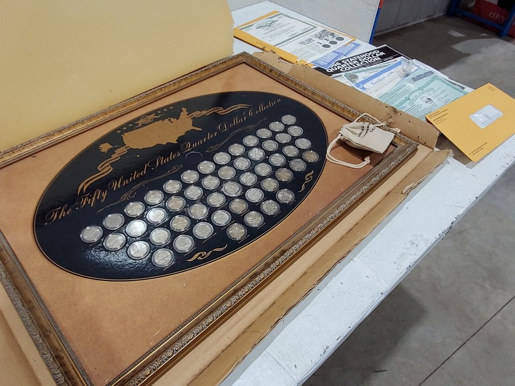 The Fifty United States Quarter Dollar Collection
