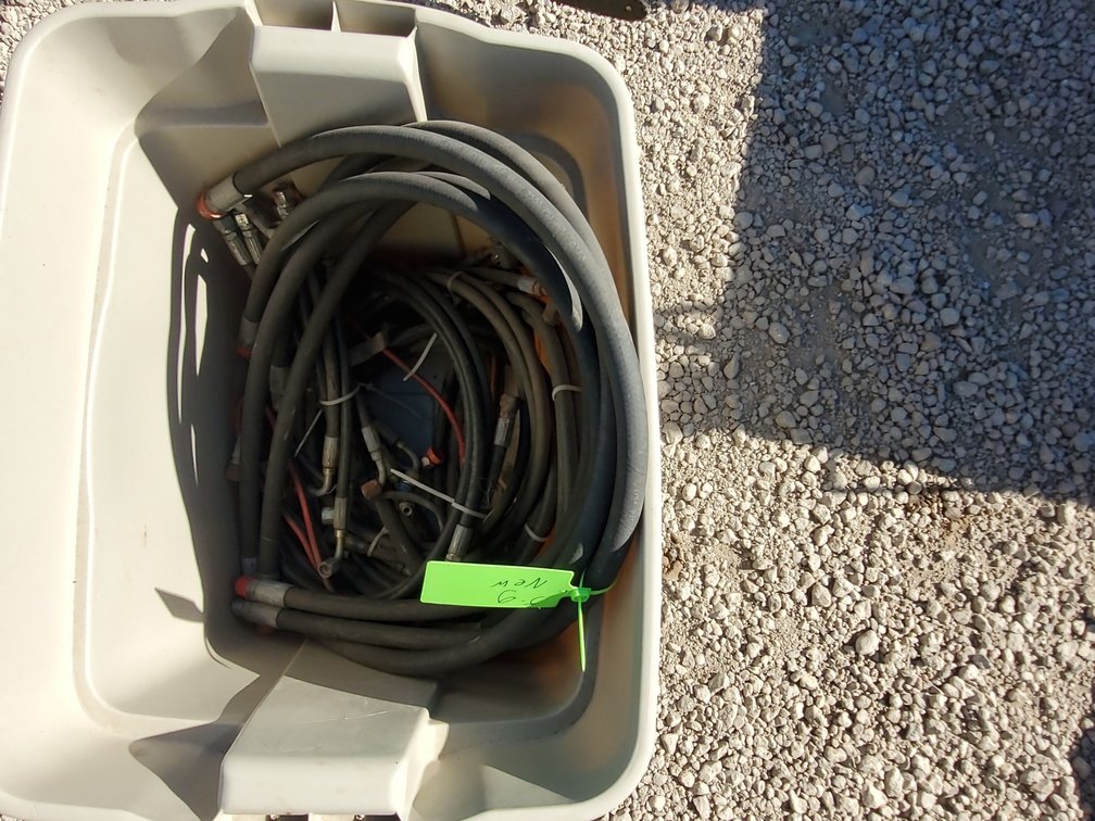 New hydraulic hoses