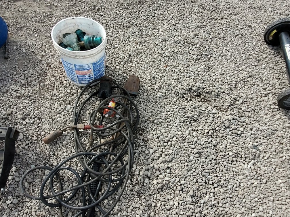Torches and glass insulators