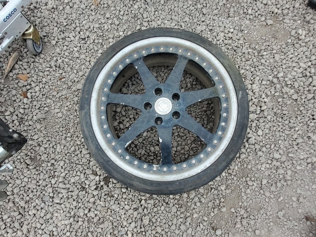 Tire and rim