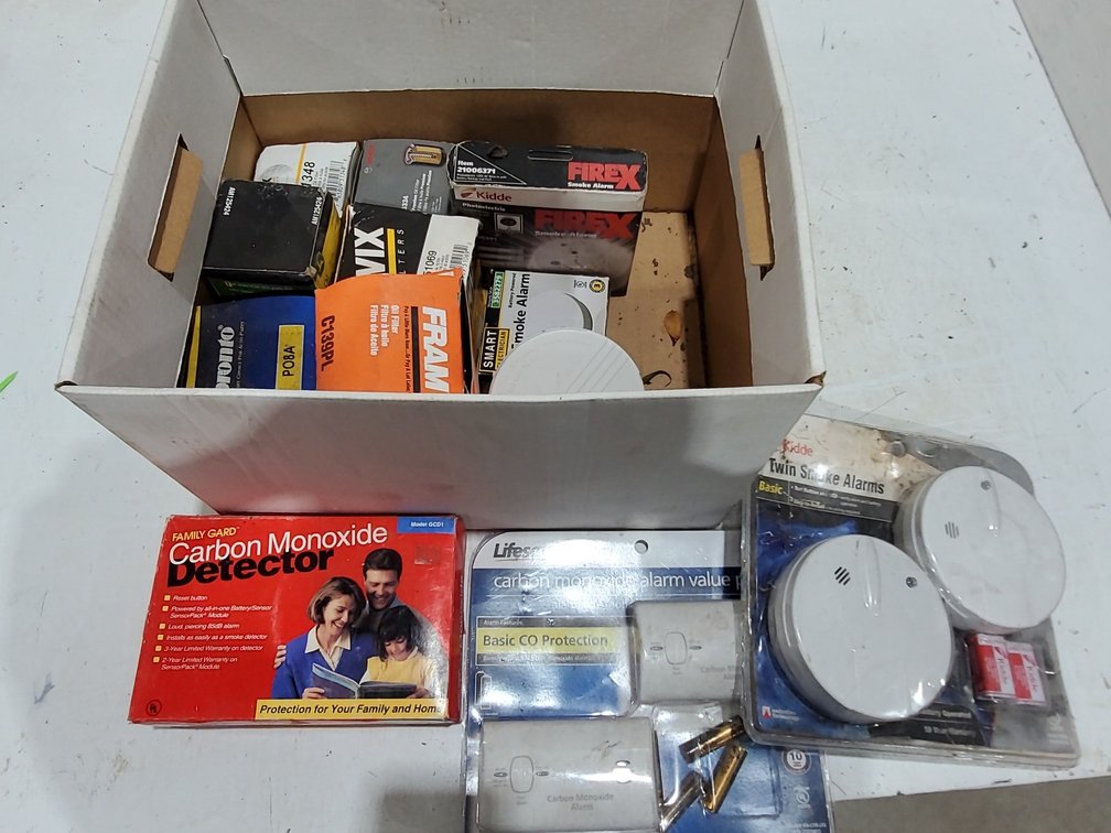 Filters, / smoke detectors and more.