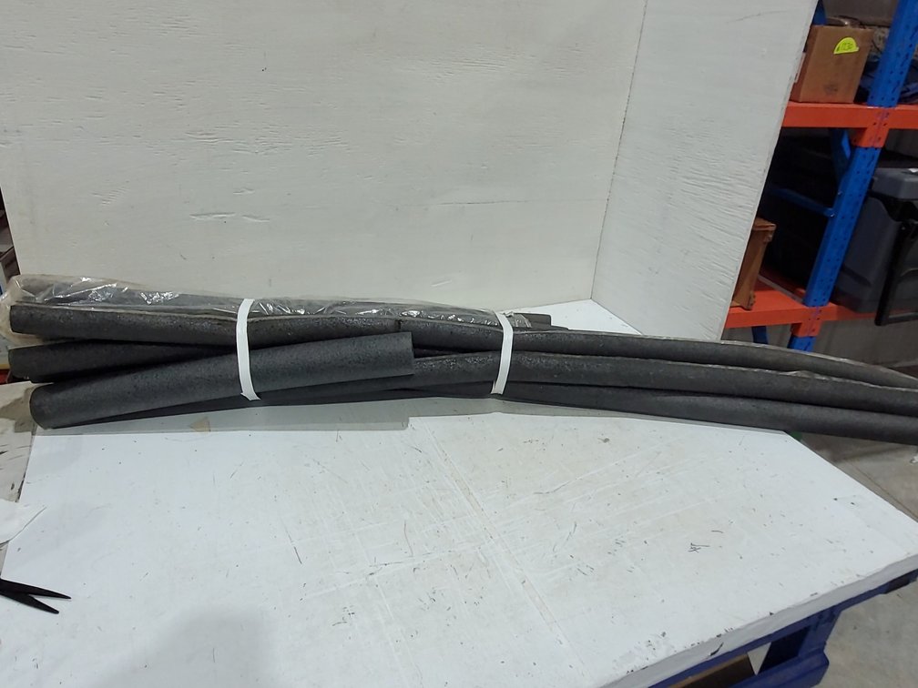 Foam tubing