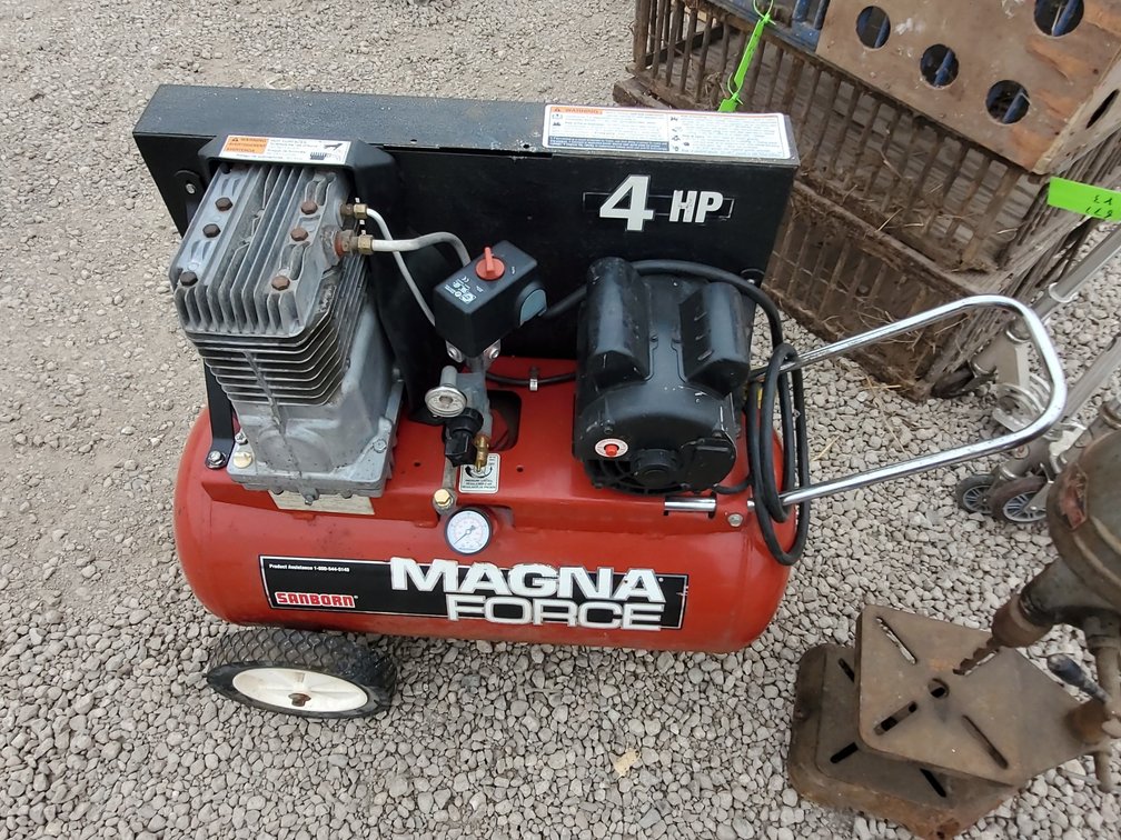 Air compressor.