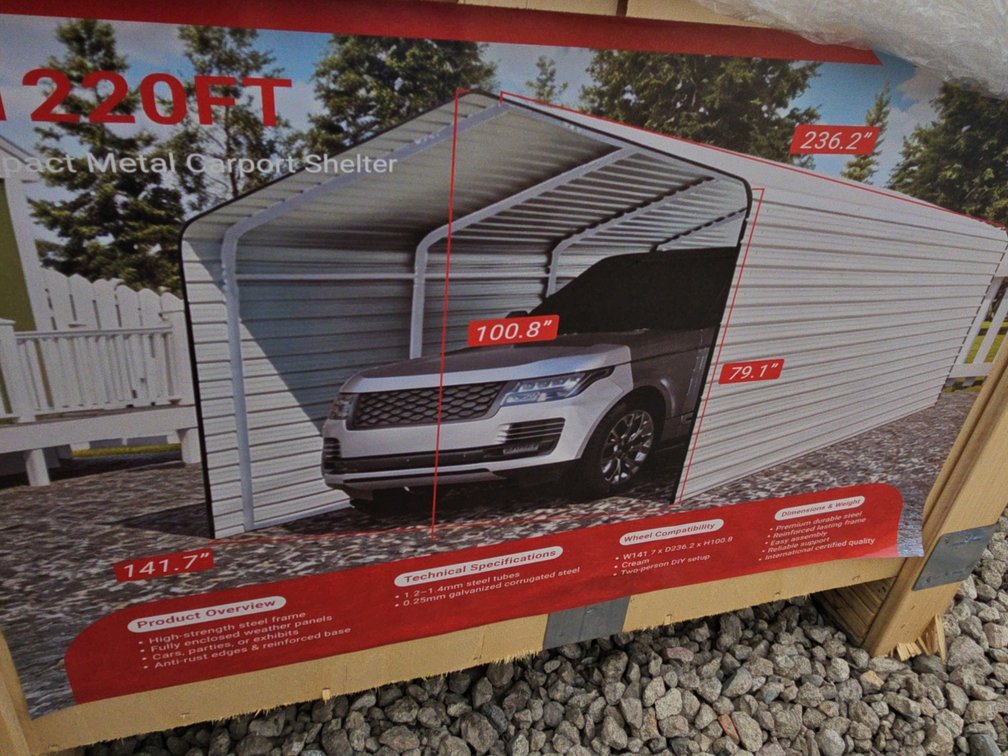 12x20 carport