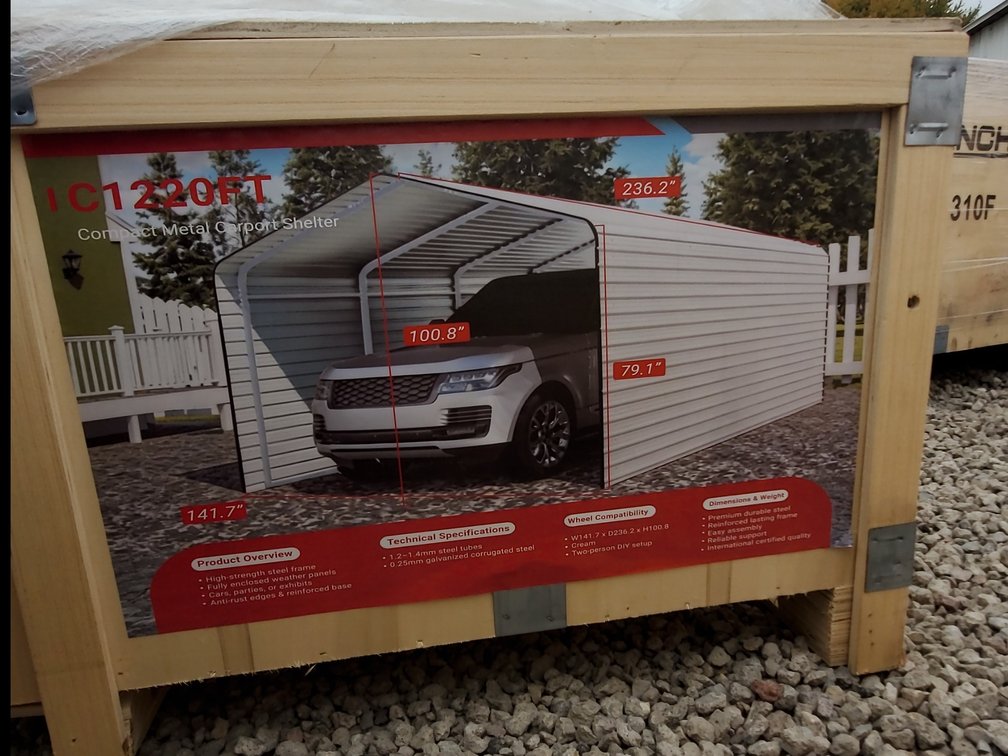 12x20 carport