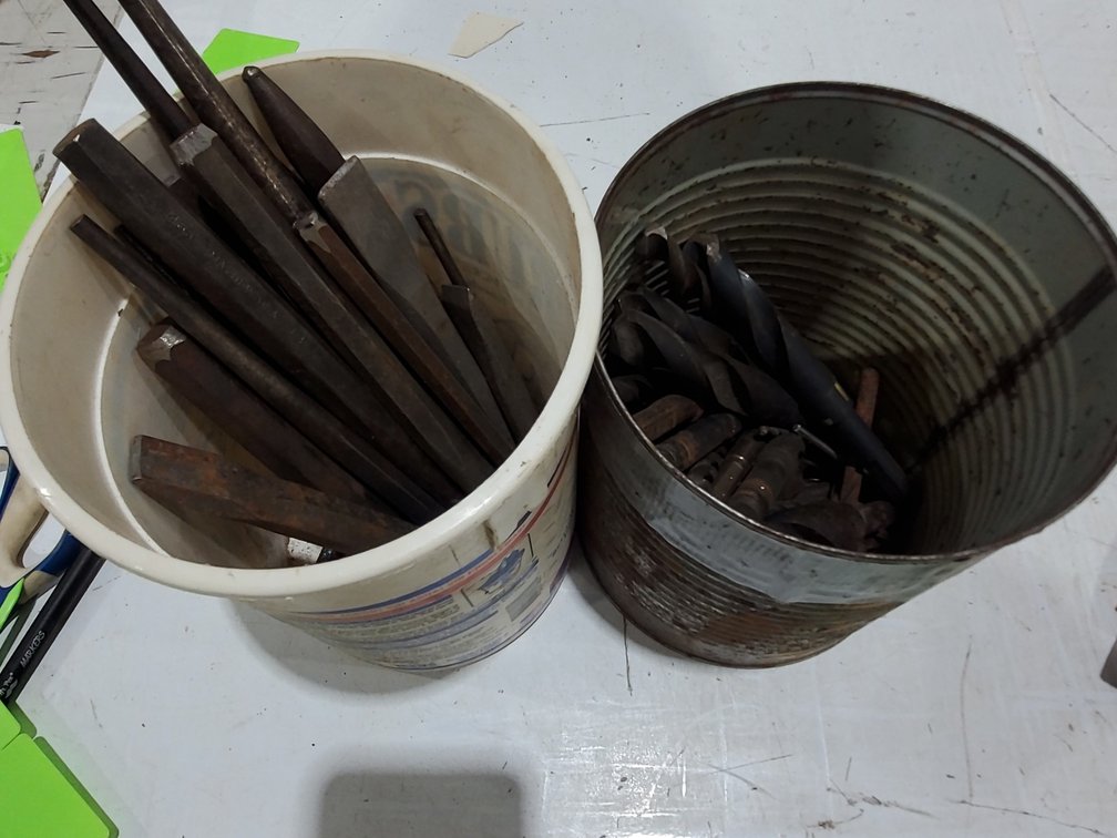 Punchs and drill bits