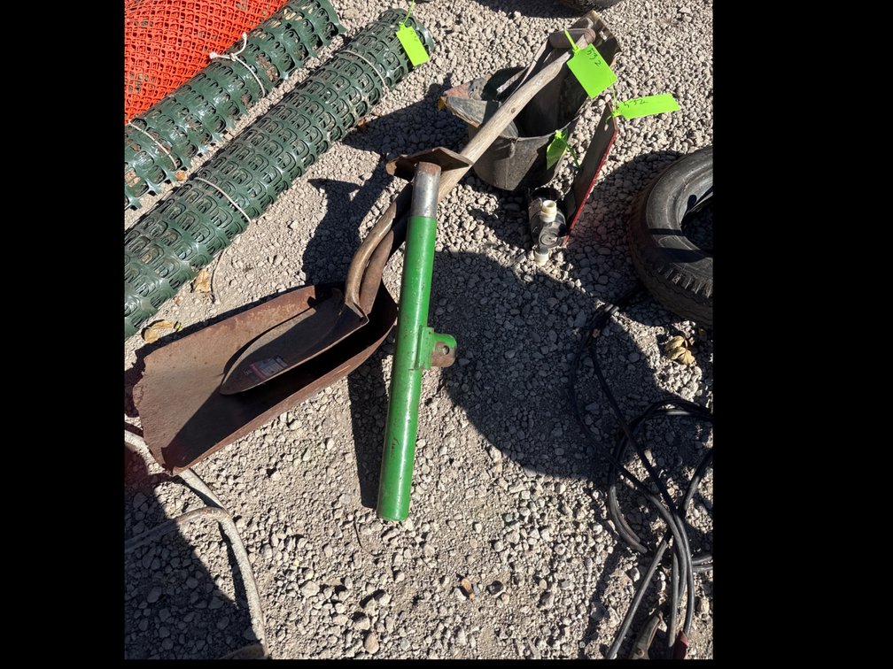Shovels, Jack, bucket, etc.