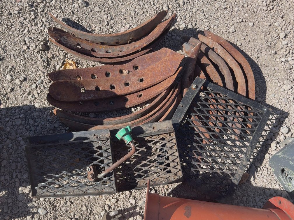 Cultivator parts, steps
