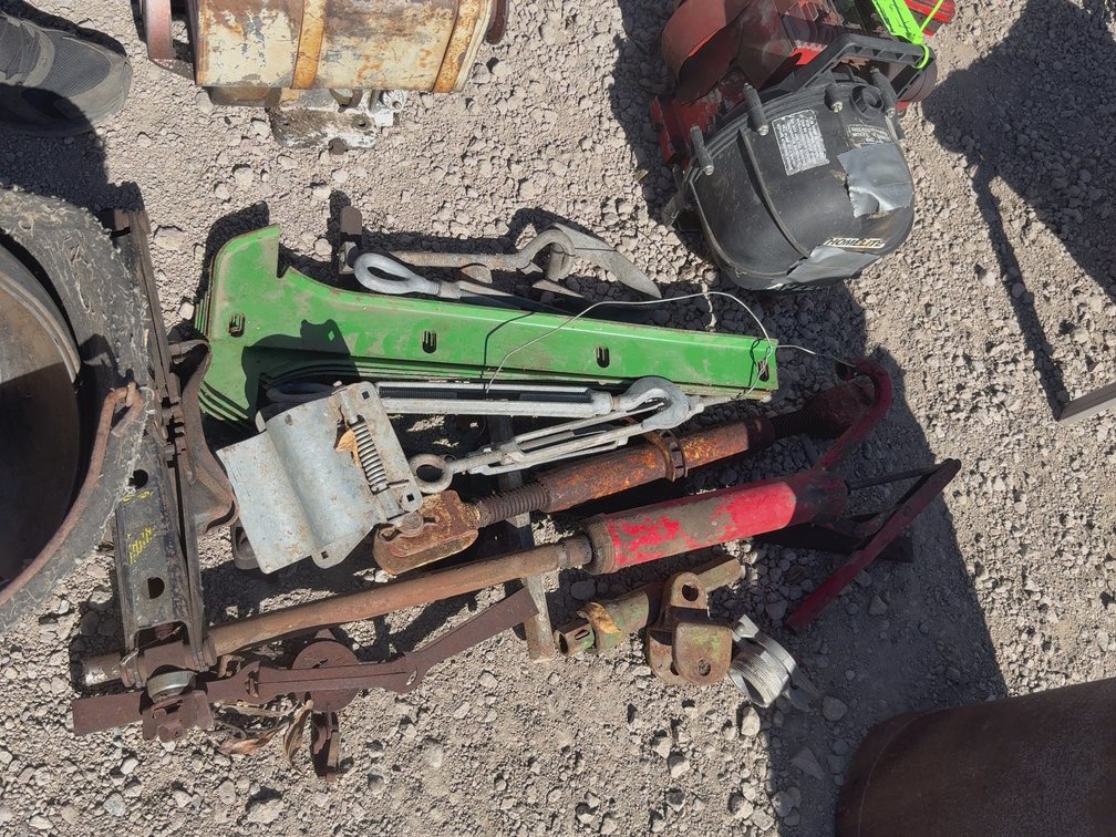Pump farm, parts, bucket, etc.