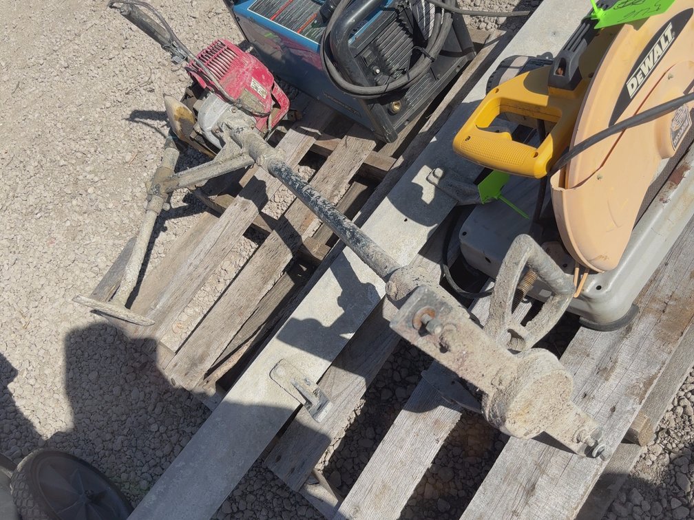 Concrete vibrator& Base