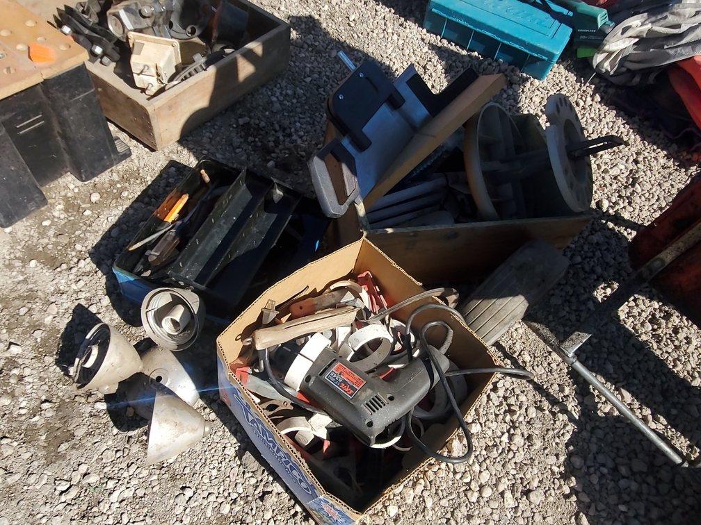Tools, toolboxes, misc electrical